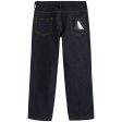 Boys Denim Black Trousers on Sale