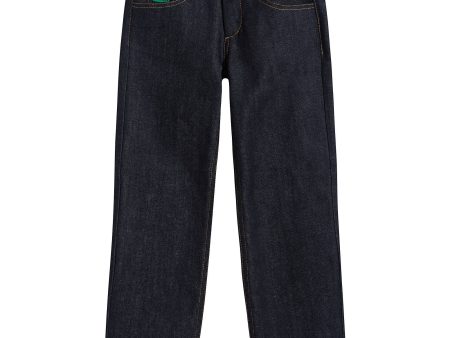 Boys Denim Black Trousers on Sale