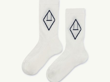 Boys & Girls White Cotton Socks For Cheap