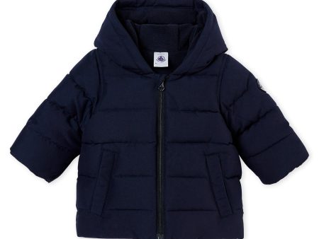 Baby Boys Navy Coat For Cheap