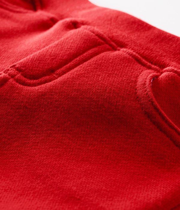 Baby Boys Red Cotton Trousers on Sale