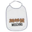 Baby Boys & Girls White Cotton Teddy Bear Bibs Gift Set Discount