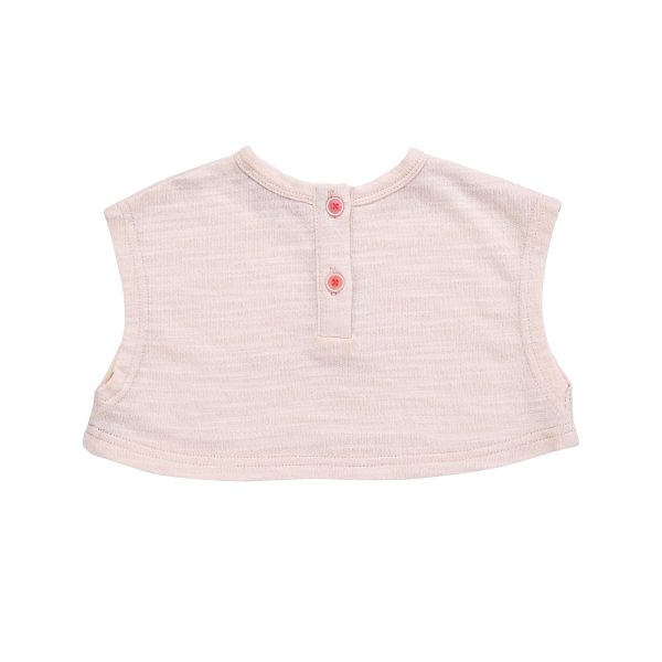 Baby Girls Cream Cotton Sweat For Sale