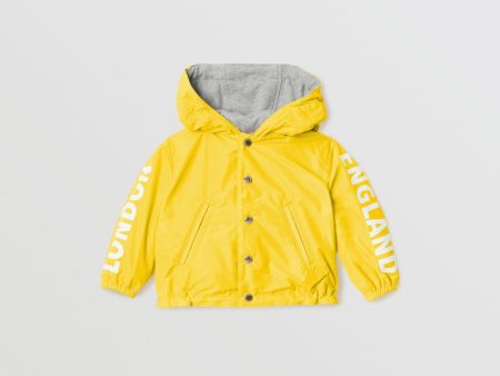 Baby Boys Light Grey Logo Jacket Supply