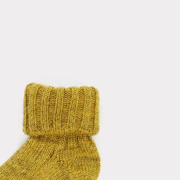 Baby Golden Straw Cotton Socks For Discount