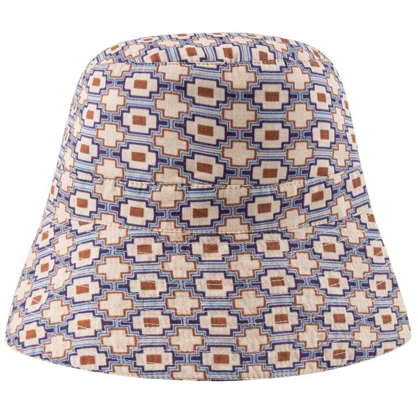 Baby Kaleido Blue Cotton Hat Sale