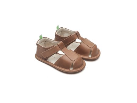 Baby Boys  Whisky Leather Sandal Cheap