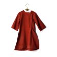 Girls Brick Red Dress Online