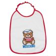 Baby Boys & Girls White Cotton Teddy Bear Bibs Gift Set Discount