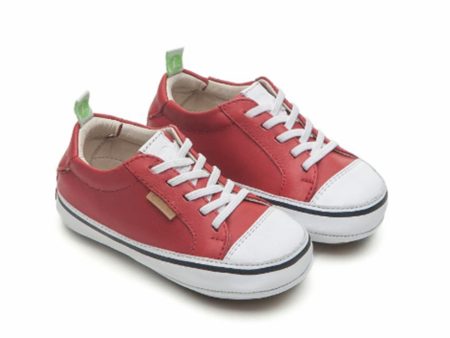 Baby Pomo & White Leather Casual Shoes For Cheap