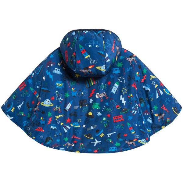 Baby Boys Medium Blue Cape Online now