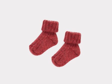 Baby Mahogany Cotton Socks Sale