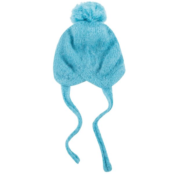 Baby Blue Knitted Hat For Discount