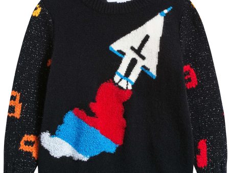 Baby Boys Black Cashmere Sweater Sale