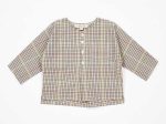 Baby Beige Grides Shirt Online Sale