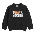 Baby Black Cotton Sweatshirt For Discount