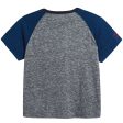 Boys Sky Blue Cotton T-shirt Discount