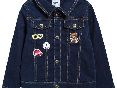 Baby Girls & Boys Dark Blue Cotton Rider For Sale