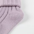 Baby Lavender Cotton Knitwear Socks on Sale