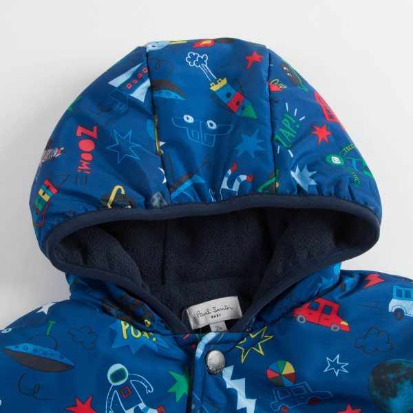 Baby Boys Medium Blue Cape Online now