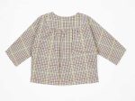 Baby Beige Grides Shirt Online Sale