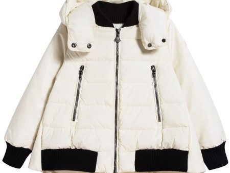 Girls White MARGOT GIUBBOTTO  Coat Discount