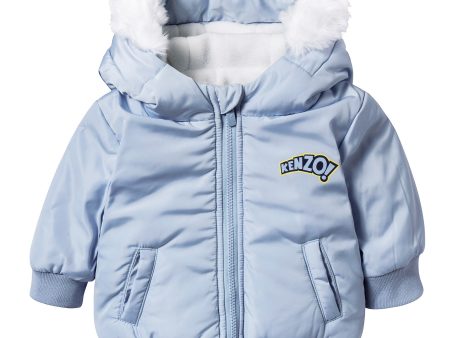 Baby Boys Light Blue Coat Online