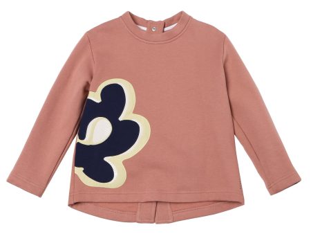 Girls Rose Cotton Sweatshirt Online Hot Sale