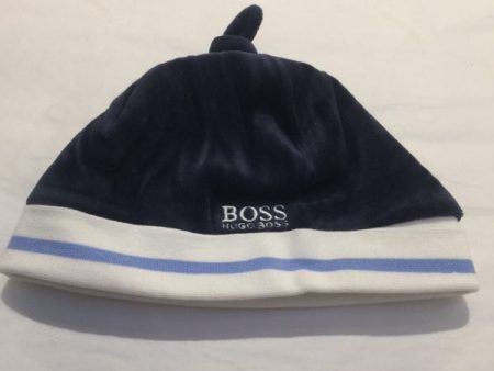 Baby Boys Dark Blue Cotton Hat Supply