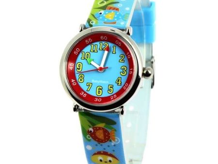 Boys Light Blue Aquatique Watch（4-7Y） Supply