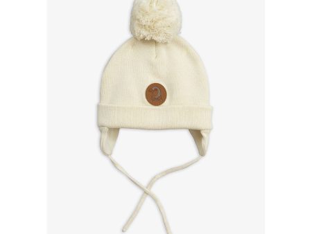 Baby Off White Organic Cotton Penguin Hat Discount