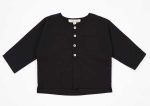 Baby Black Cotton Top on Sale