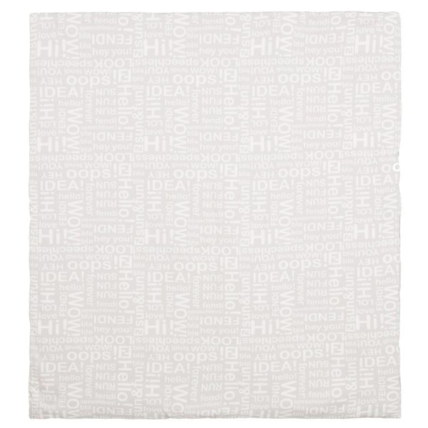 Baby Grey Cotton Square Scarf（83cm） For Cheap