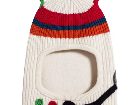 Boys & Girls White Cashmere Hat Cheap