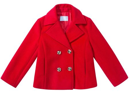 Girls Rosso Wool  Coat Online now