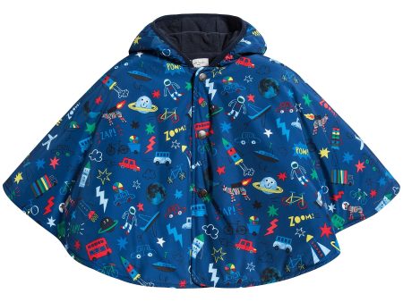 Baby Boys Medium Blue Cape Online now