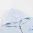 Boys Light Blue Pima Cotton Coat For Discount