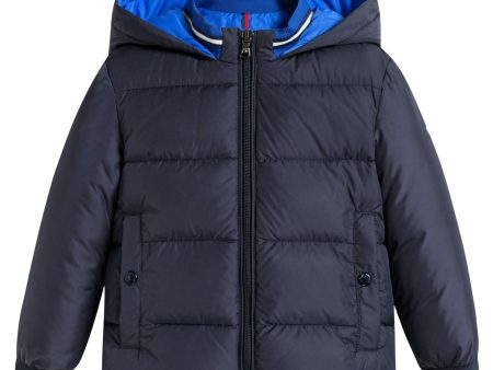 Baby Boys Navy Blue  Stefan  Down Padded Jacket Sale