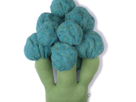 Baby Blue Broccoli Shaped Pillow Hot on Sale