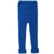 Baby Blue Alpaca Wool Trousers For Discount