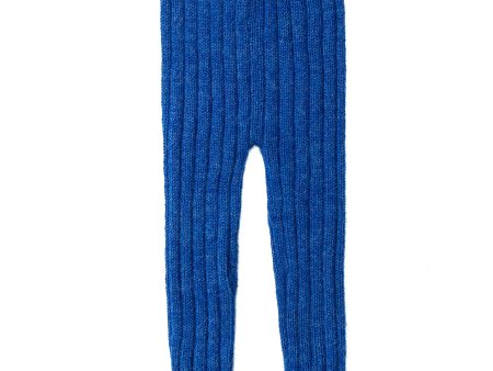 Baby Blue Alpaca Wool Trousers For Discount