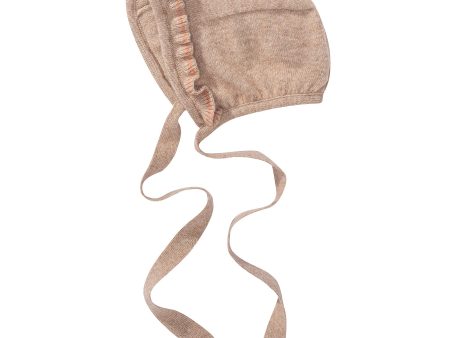 Baby Beige Knitted Hat Discount