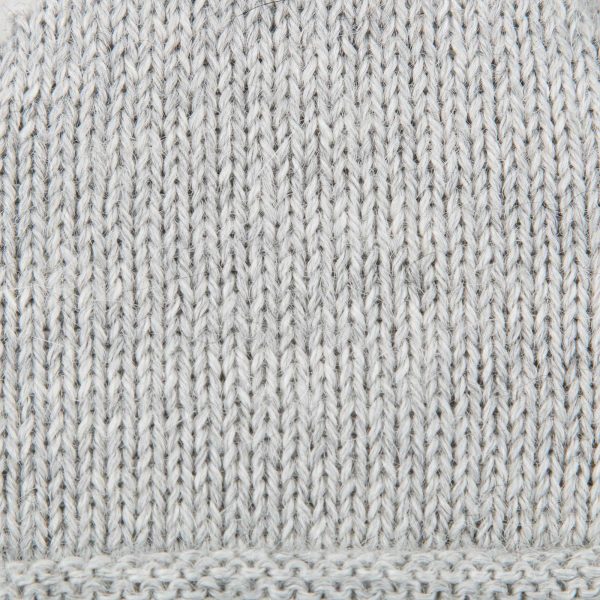 Baby Light Grey Alpaca Wool Crown on Sale