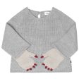 Baby  Light Grey Monster Sweater With Gloves Online