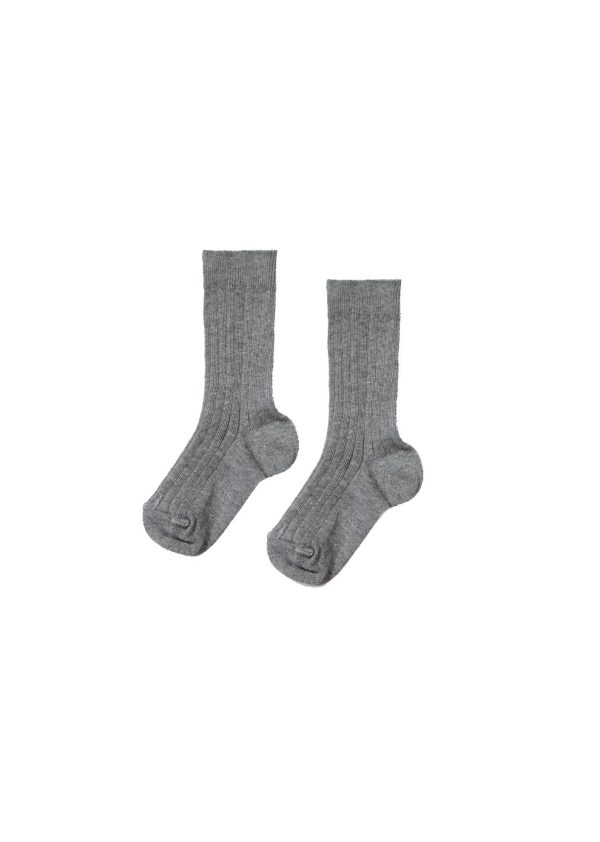 Boys & Girls Dark Grey Knitted Sock Sale