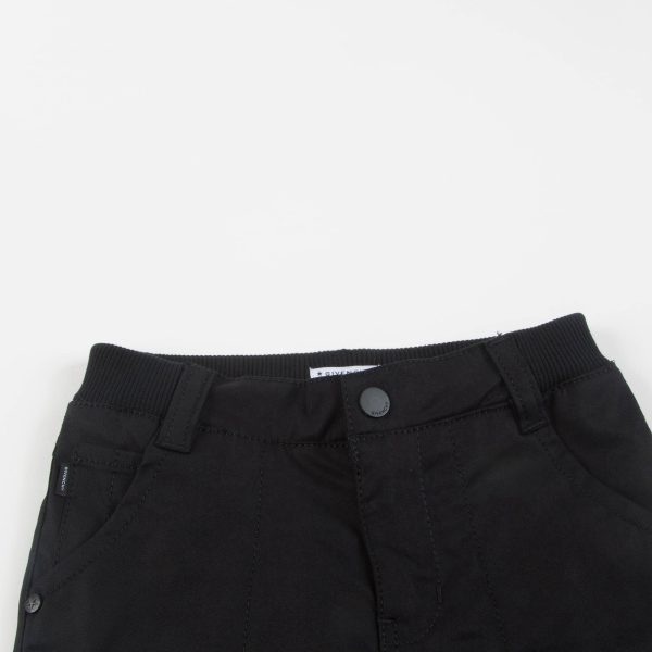 Baby Boys Black Cotton Trousers Cheap