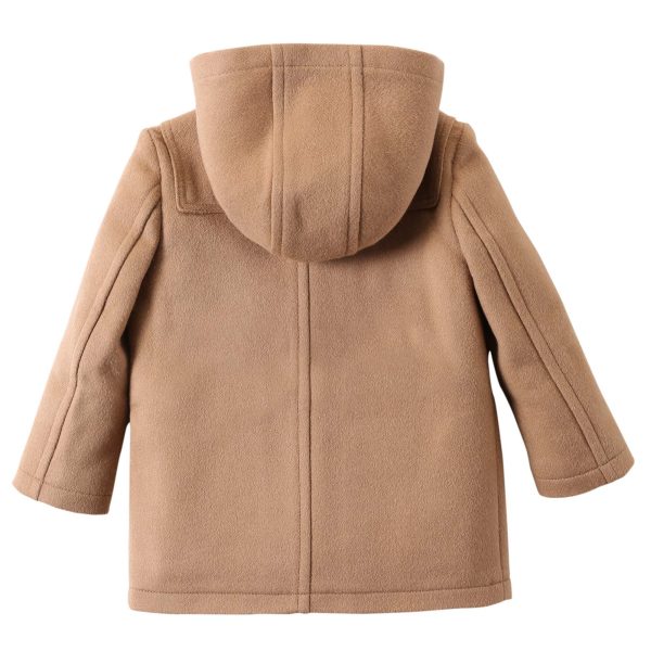 Baby Beige Wool Duffle Coat Cheap