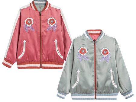 Girls Pink  Willow  Reversible Jacket Sale