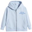 Boys Light Blue Pima Cotton Coat For Discount