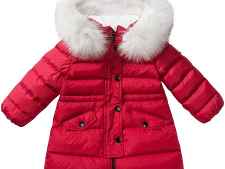 Baby  Girls  Red   Essentiel   Padded Down Coat Supply